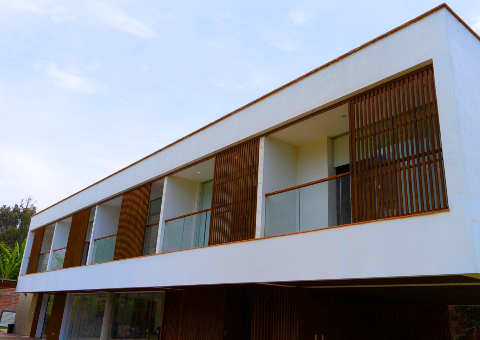 Fachada de la casa