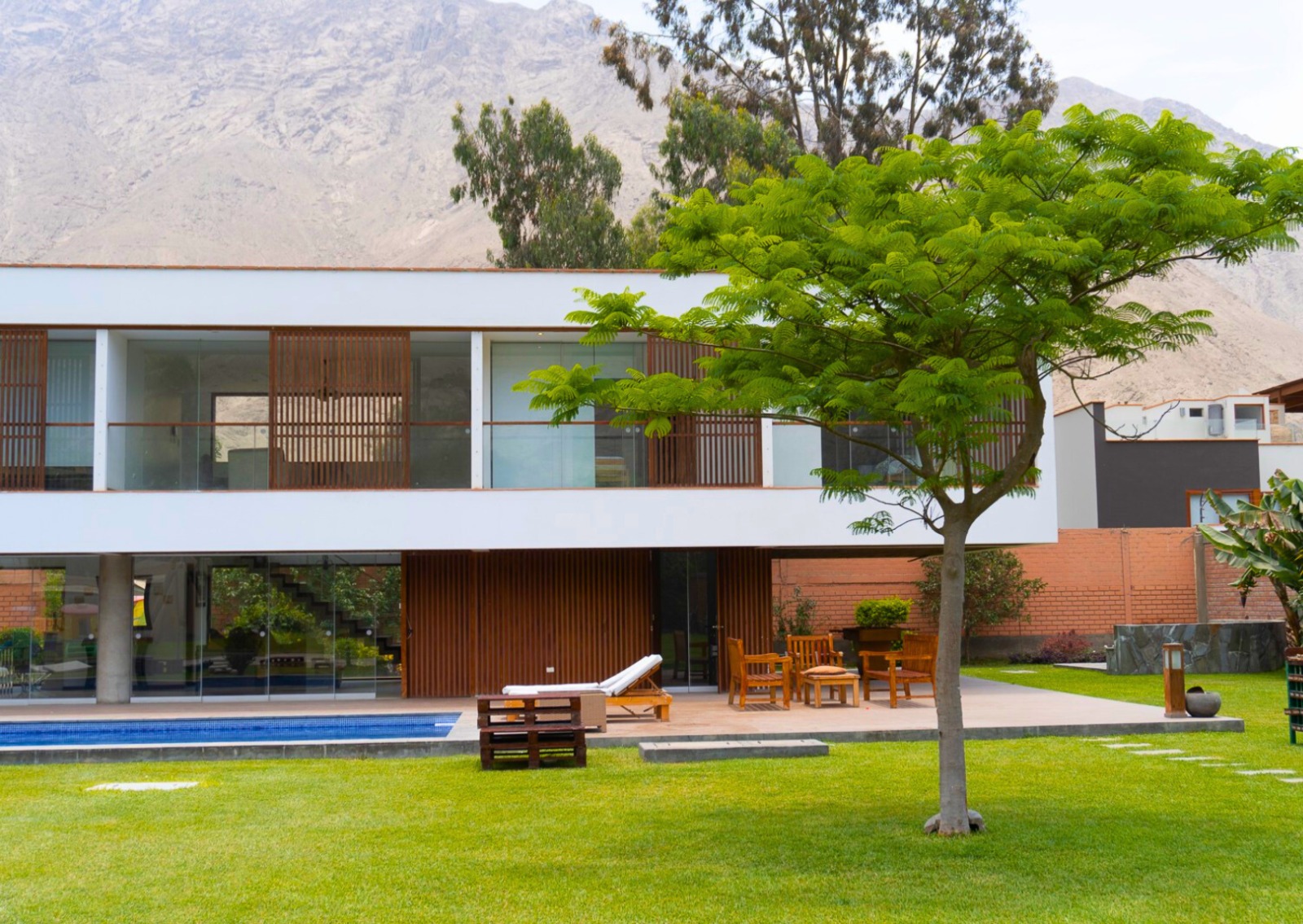 Casa con vista a los cerros