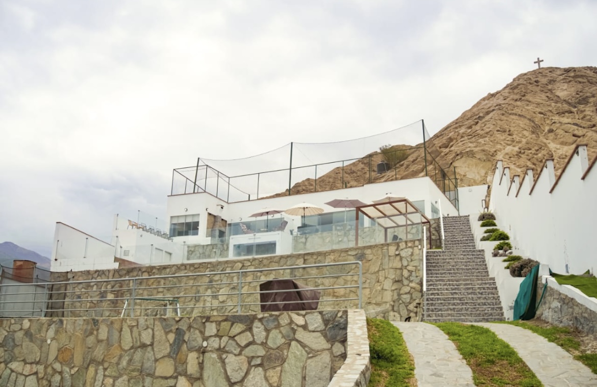 Fachada de la casa