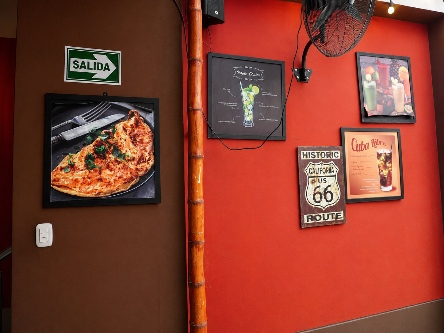Decoración del local